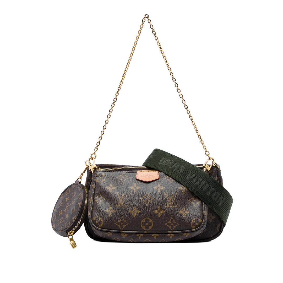 Louis Vuitton Multi Pochette Accessoires Monogram Marron – vue principale – GABY PARIS