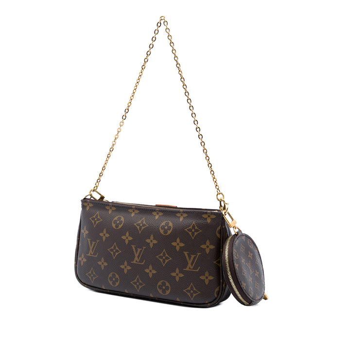 Louis Vuitton Multi Pochette Accessoires Monogram Marron – vue 2 – GABY PARIS