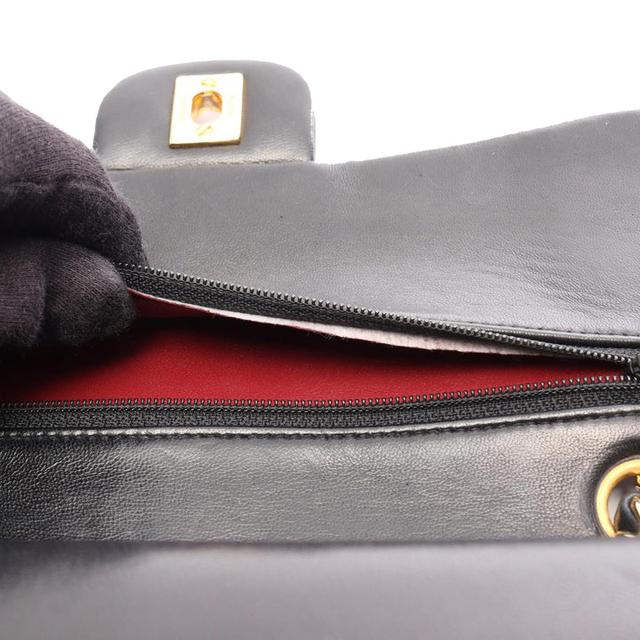 Chanel Classic Double rabat Moyen Cuir d'agneau