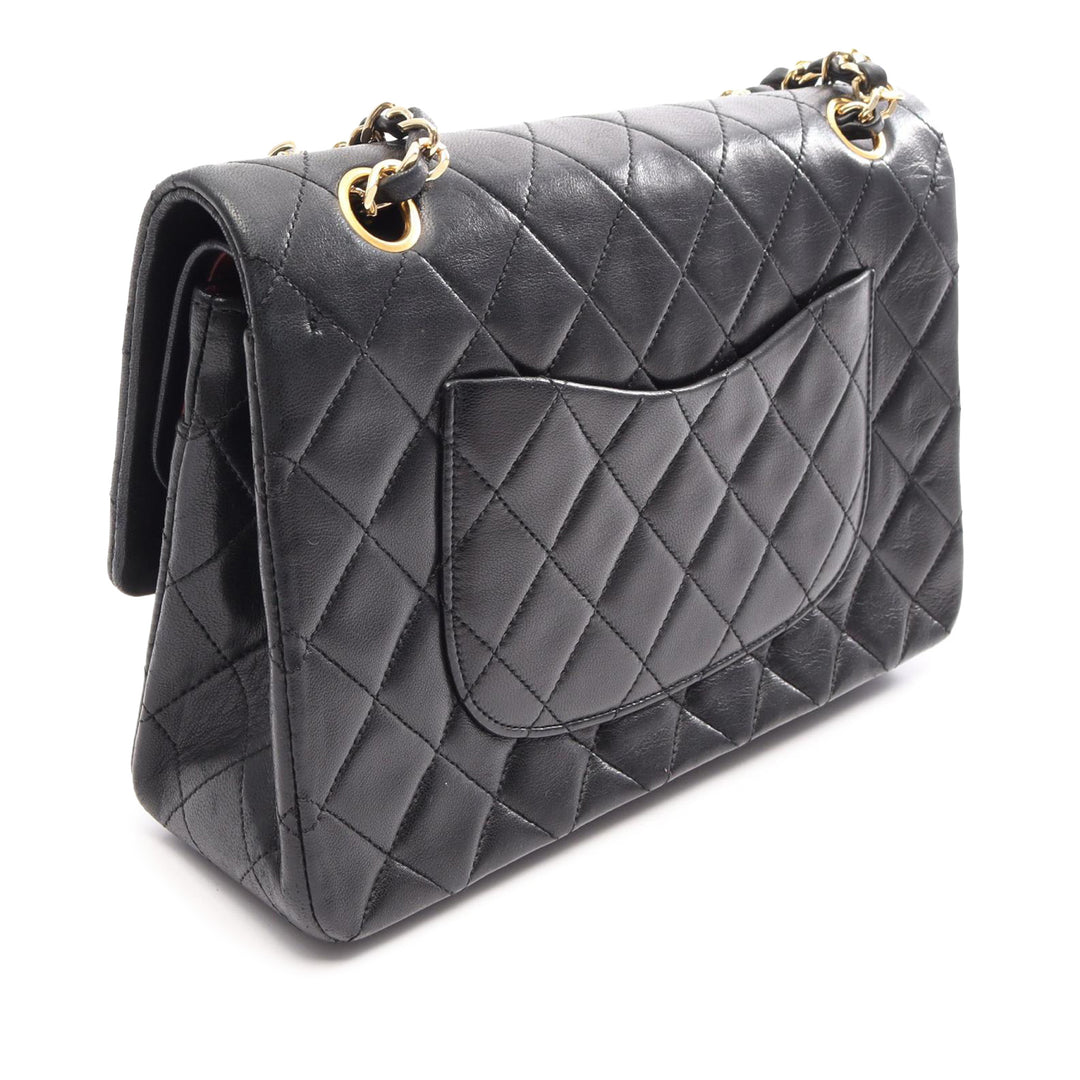 Chanel Classic Double rabat Moyen Cuir d'agneau