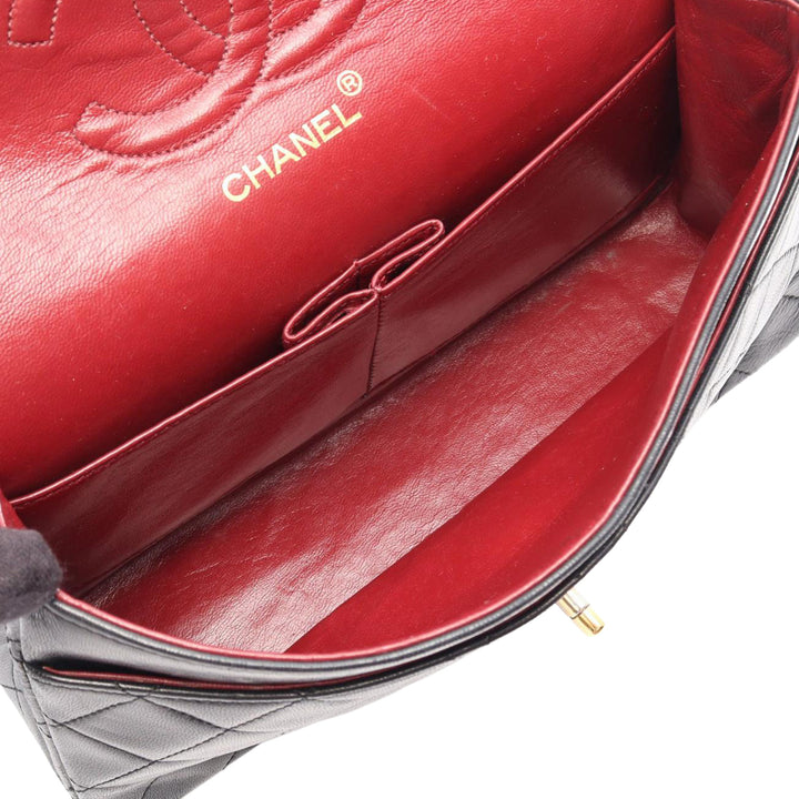 Chanel Classic Double rabat Moyen Cuir d'agneau