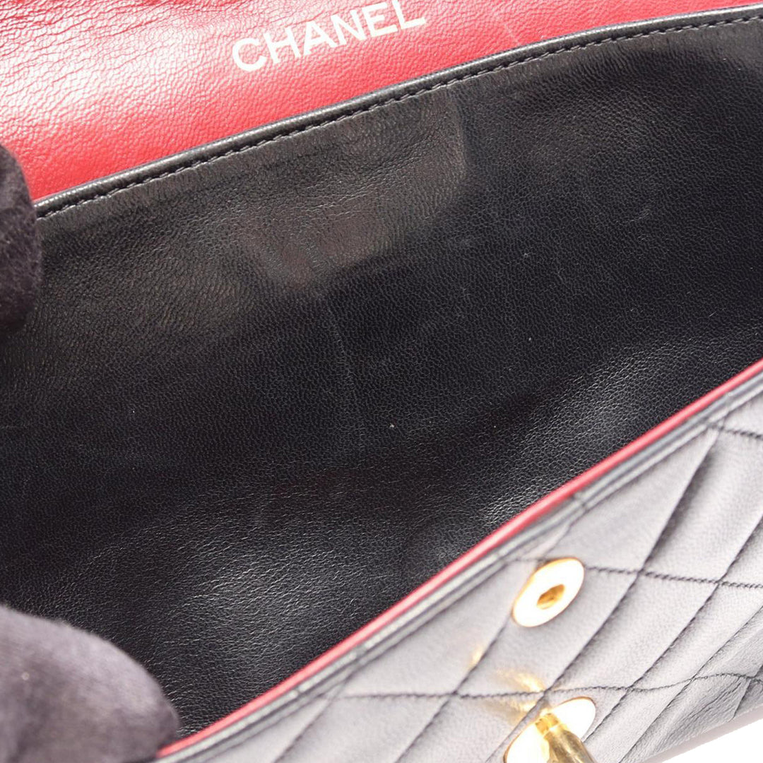 Chanel Classic Double rabat Moyen Cuir d'agneau