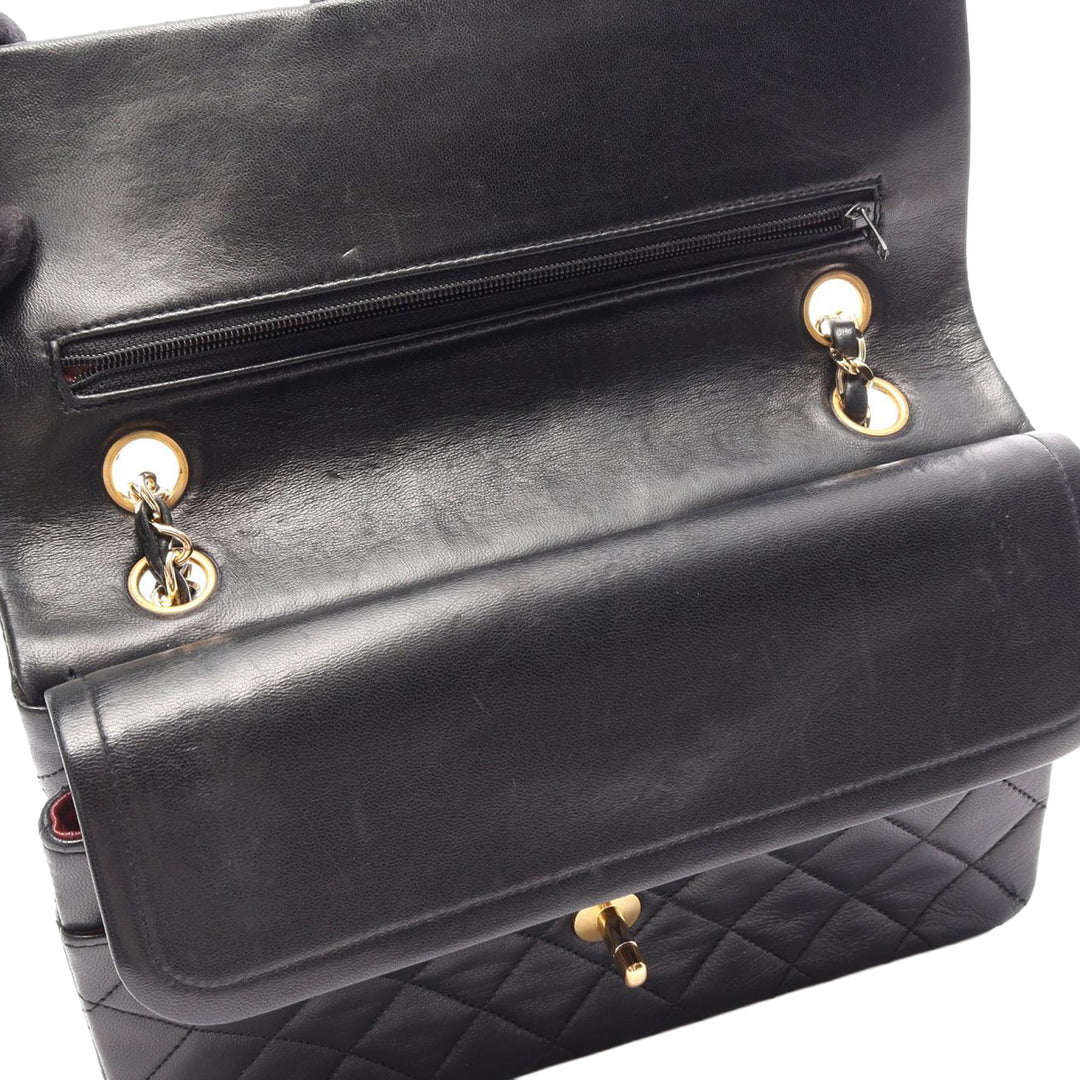Chanel Classic Double rabat Moyen Cuir d'agneau