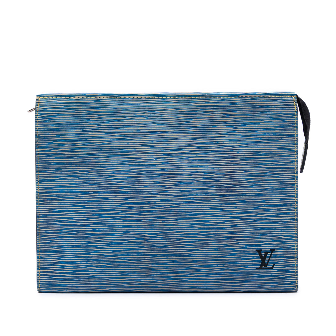 Louis Vuitton Trousse de toilette 26 Épi Bleu – vue principale – GABY PARIS