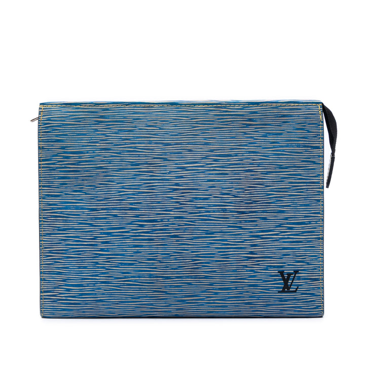 Louis Vuitton Trousse de toilette 26 Épi Bleu – vue principale – GABY PARIS