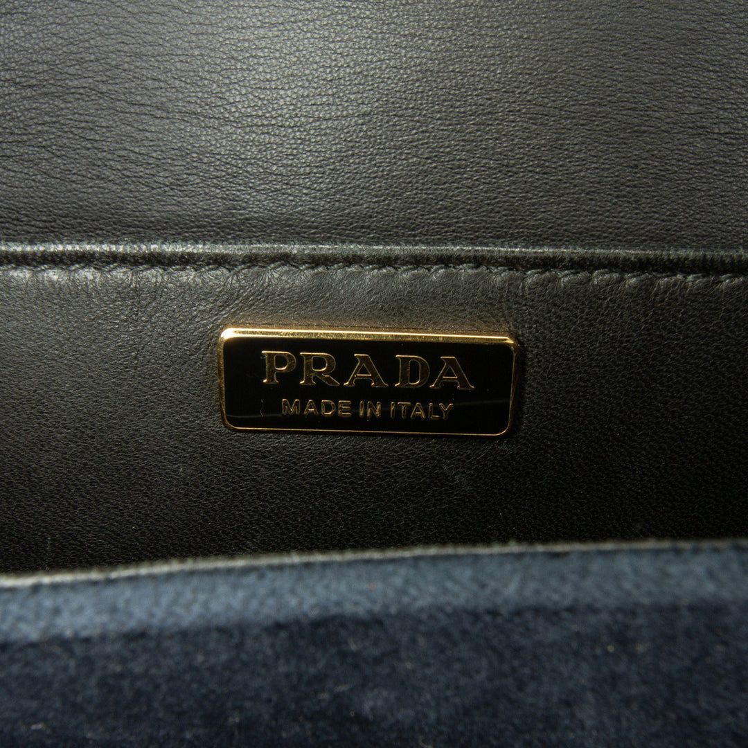 Velvet Cahier Crossbody Blue - Gaby Paris