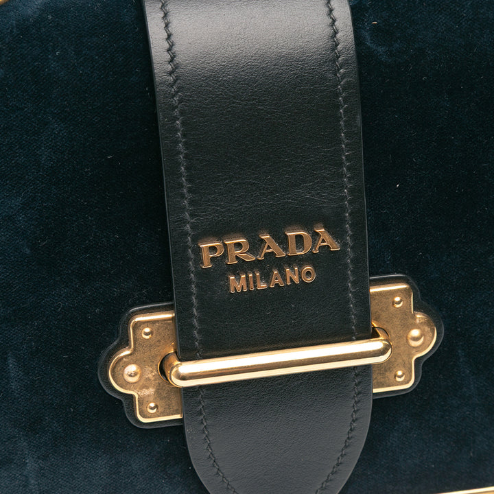 Velvet Cahier Crossbody Blue - Gaby Paris