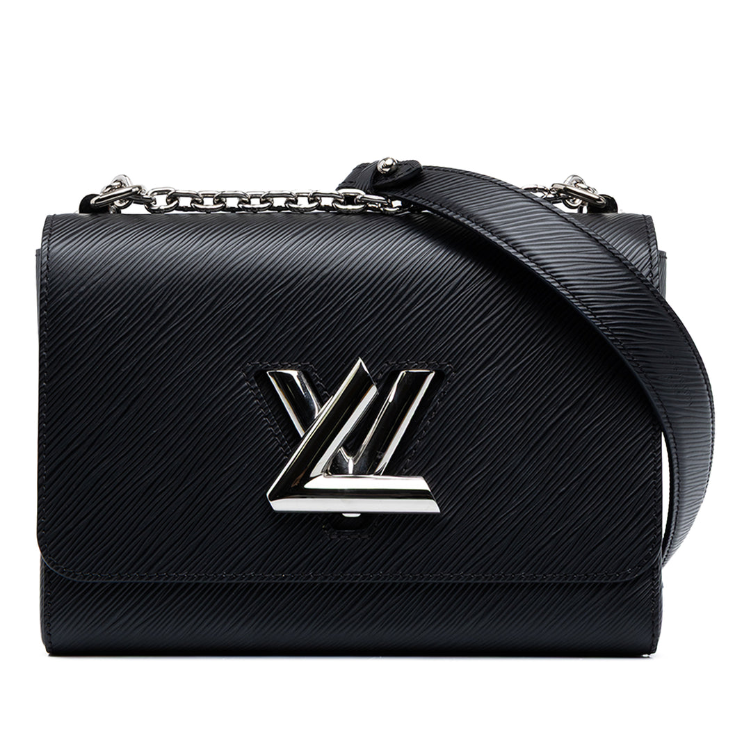 Louis Vuitton Sac bandoulière Twist Épi MM Noir – vue principale – GABY PARIS
