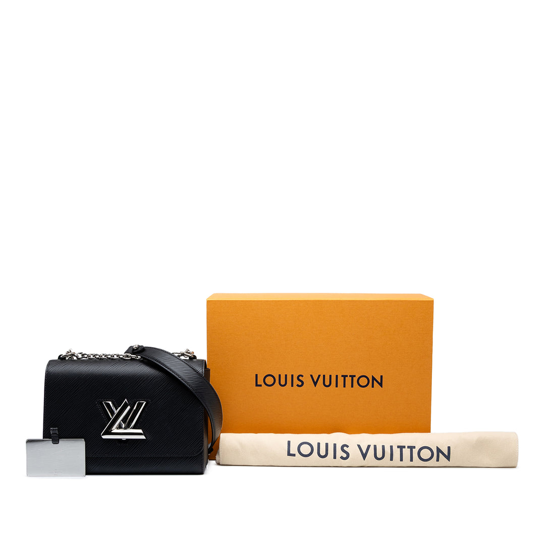 Louis Vuitton Sac bandoulière Twist Épi MM Noir – vue 7 – GABY PARIS
