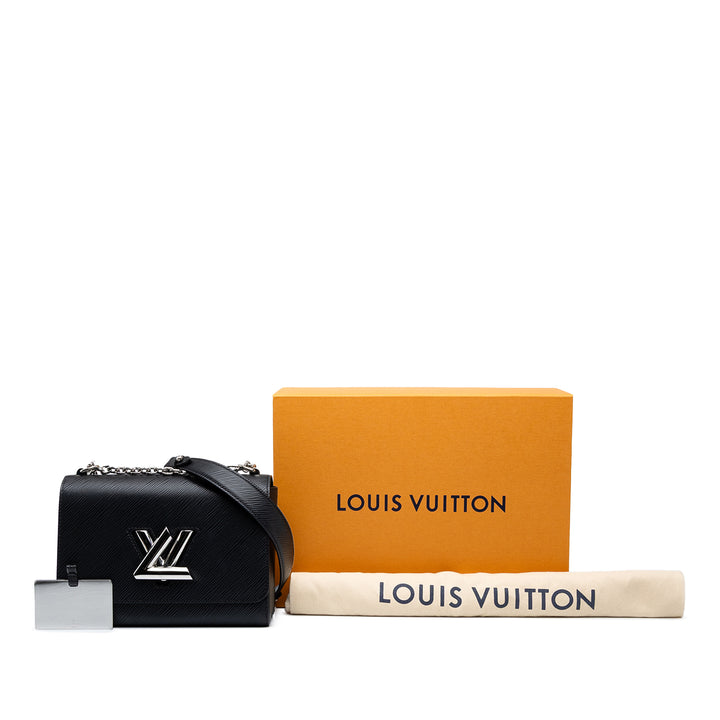 Louis Vuitton Sac bandoulière Twist Épi MM Noir – vue 7 – GABY PARIS