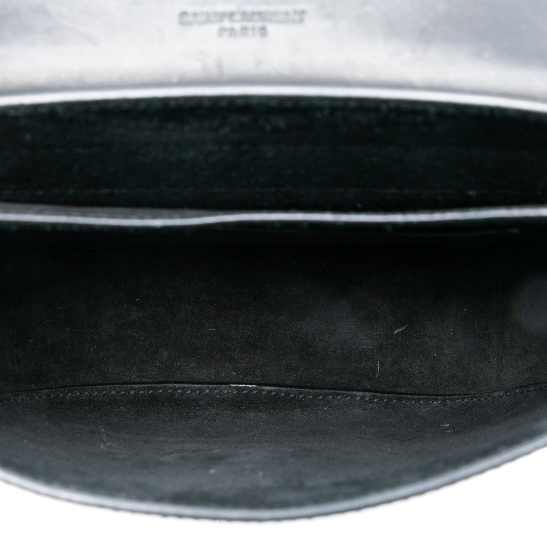 Saint Laurent Small Cuir Monogram Kaia Sac porté croisé