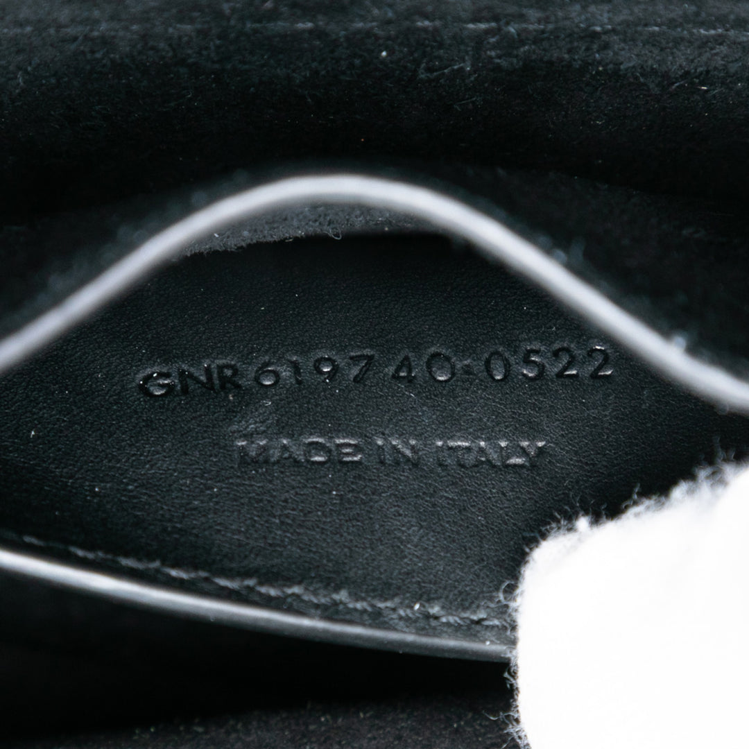 Saint Laurent Small Cuir Monogram Kaia Sac porté croisé