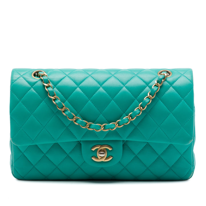 Chanel Classic Double rabat Moyen Cuir d'agneau