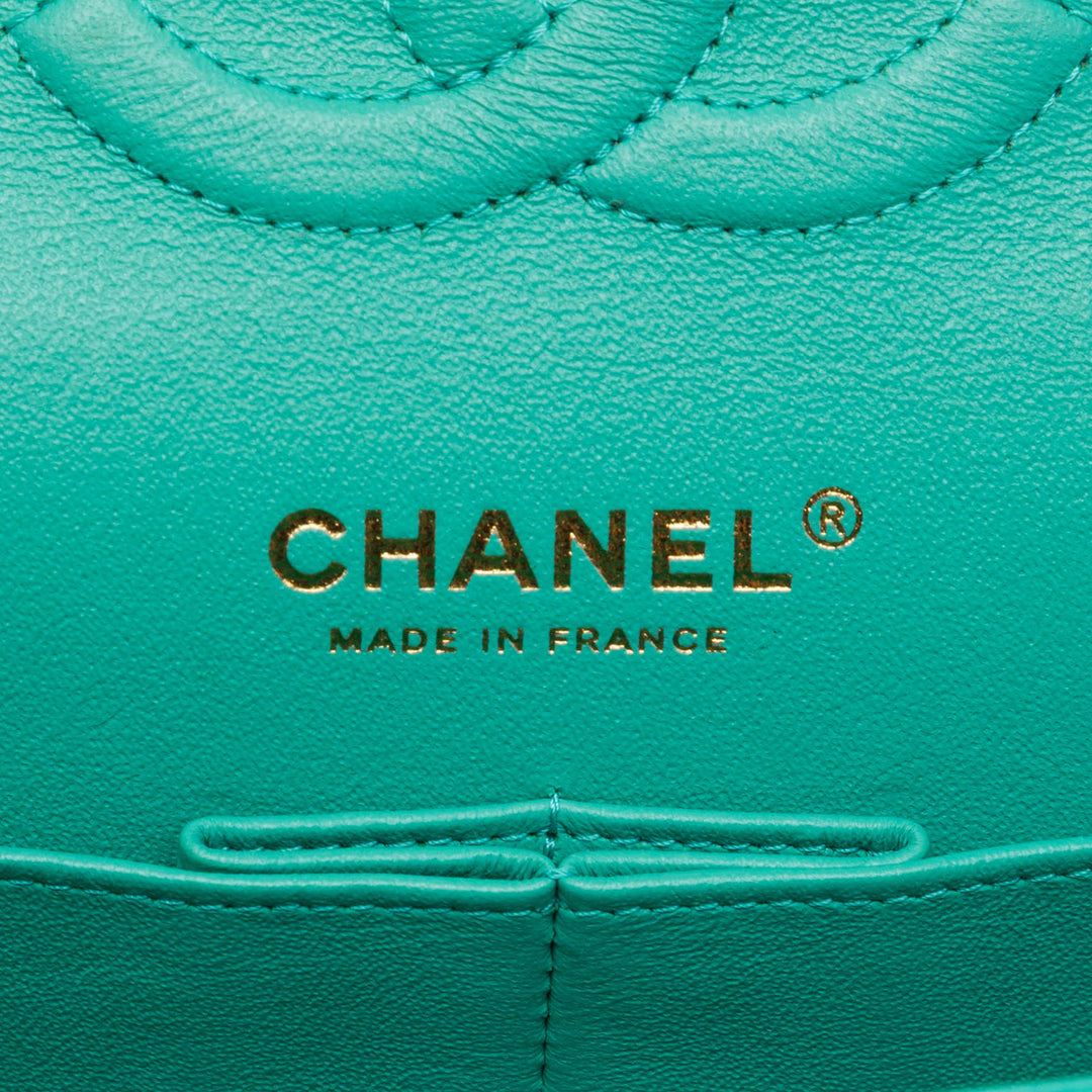 Chanel Classic Double rabat Moyen Cuir d'agneau