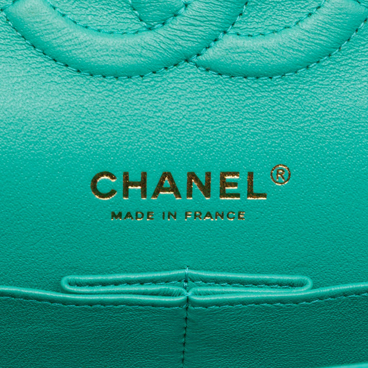 Chanel Classic Double rabat Moyen Cuir d'agneau