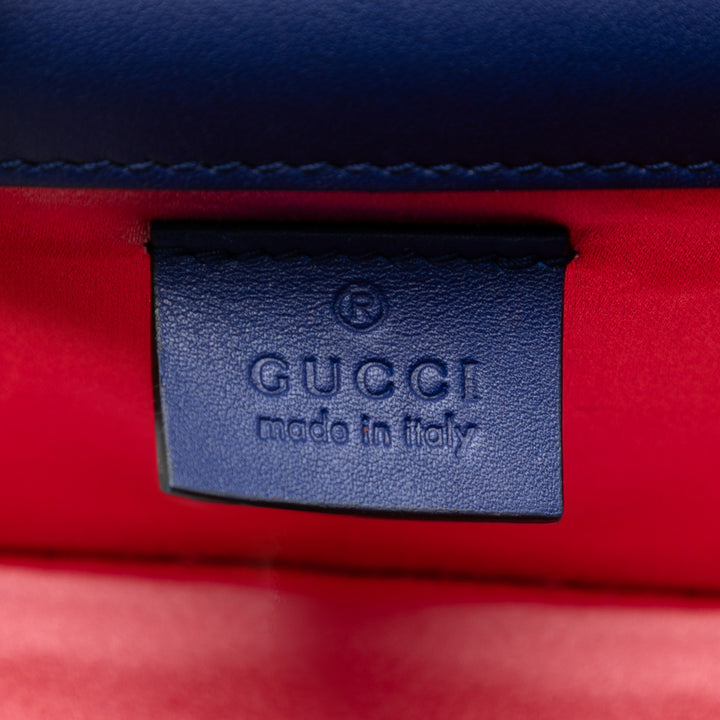 Gucci Cristal G Velours Broadway Sac porté croisé