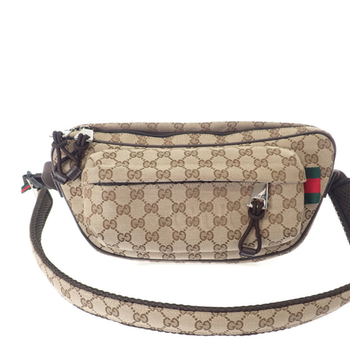GG Web Sac Petit Beige