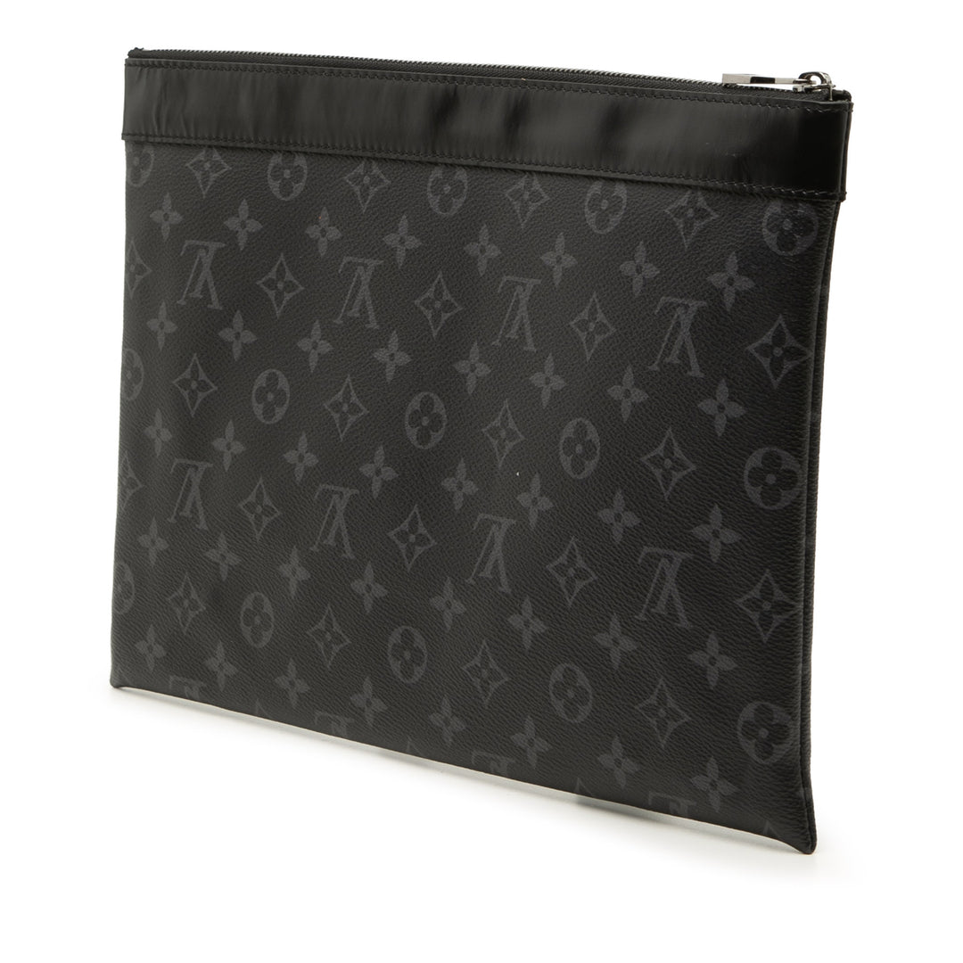 Louis Vuitton Monogram Eclipse Discovery Pochette GM