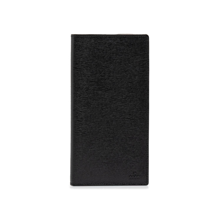 Gucci Deux volets Portefeuille long Cuir de veau Noir