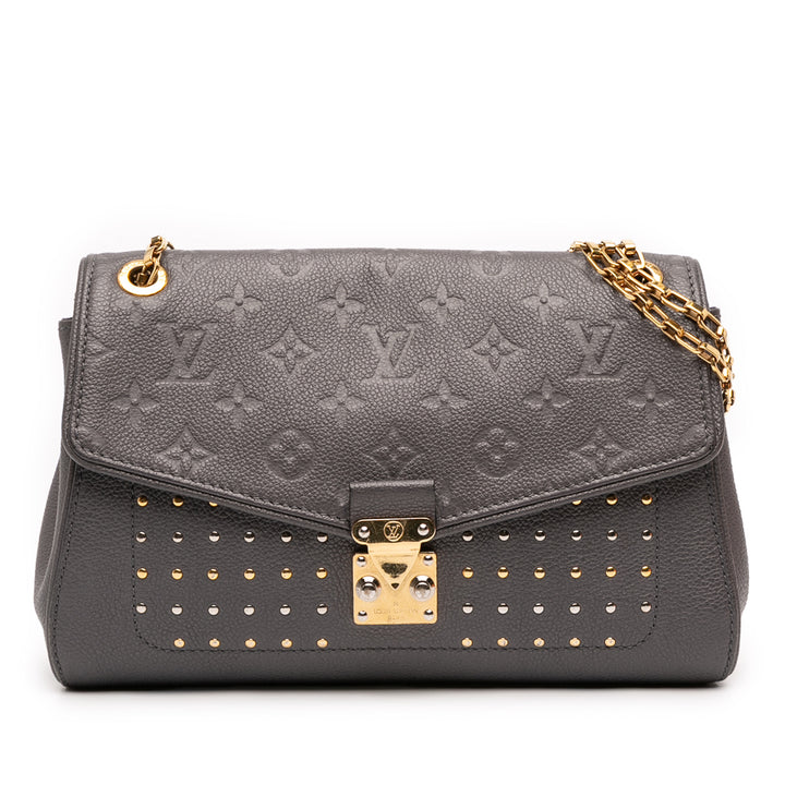 Louis Vuitton Monogram Empreinte Studded Saint Germain PM Gris – GABY PARIS Authentique
