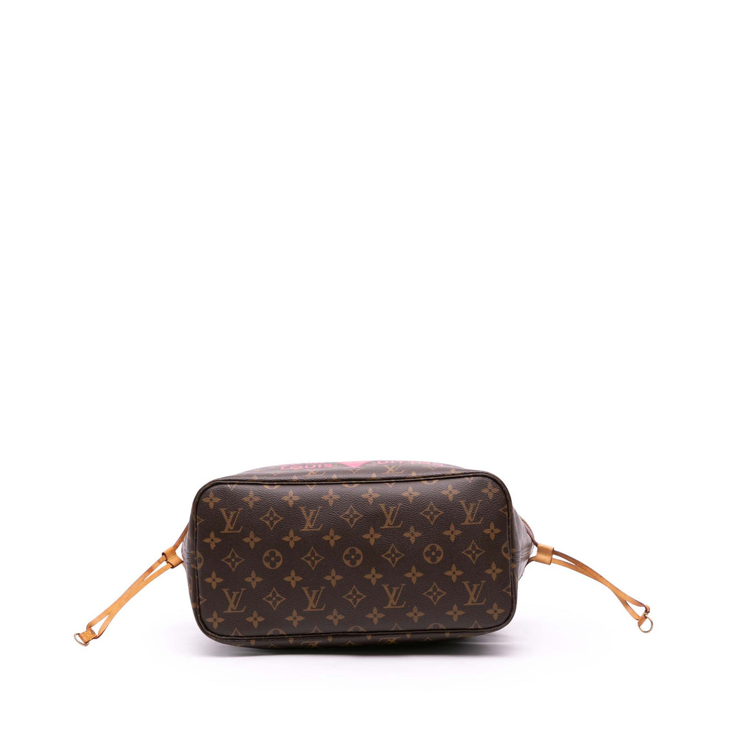Monogram V Neverfull MM Brown - Gaby Paris