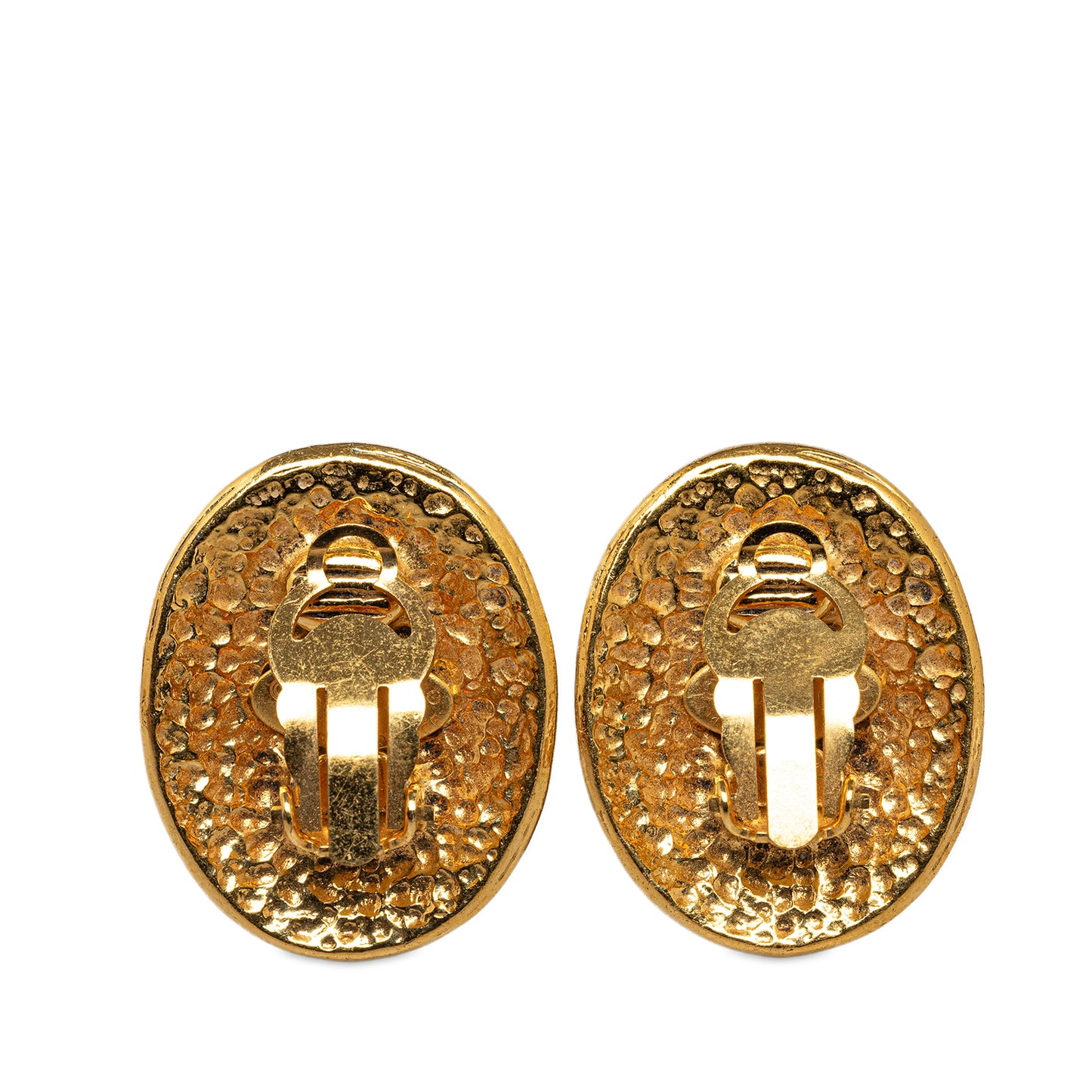CC Clip On Earrings Gold - Gaby Paris
