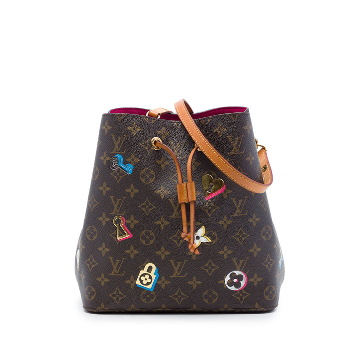 Louis Vuitton Monogram Love Lock Neonoe MM