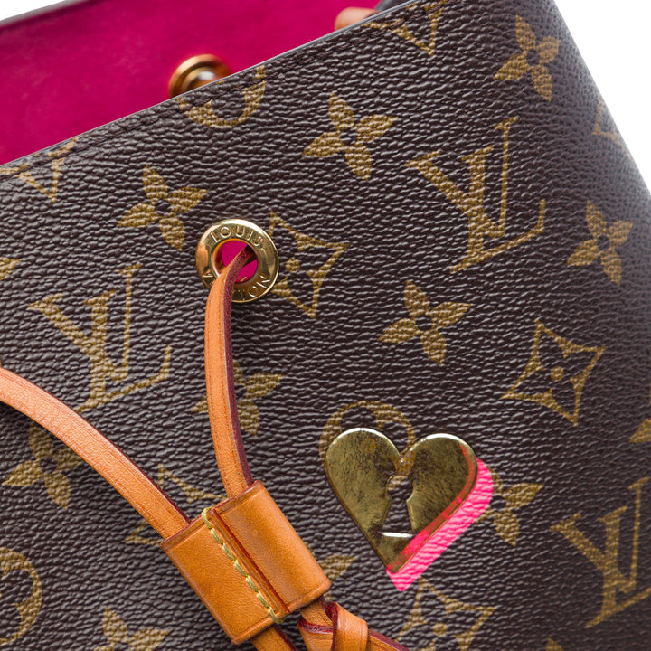 Louis Vuitton Monogram Love Lock Neonoe MM