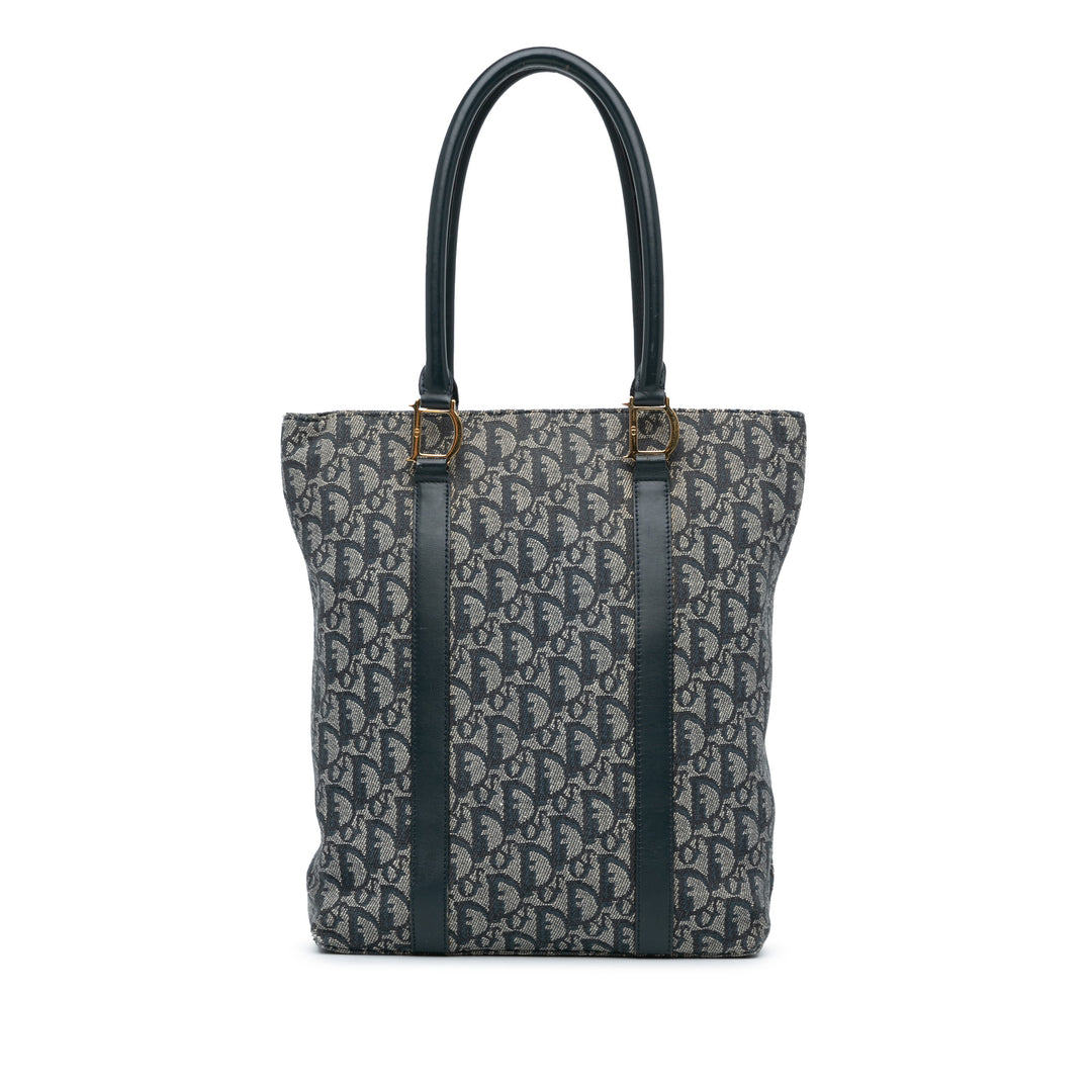 Diorissimo Trotter Canvas Tote Blue - Gaby Paris