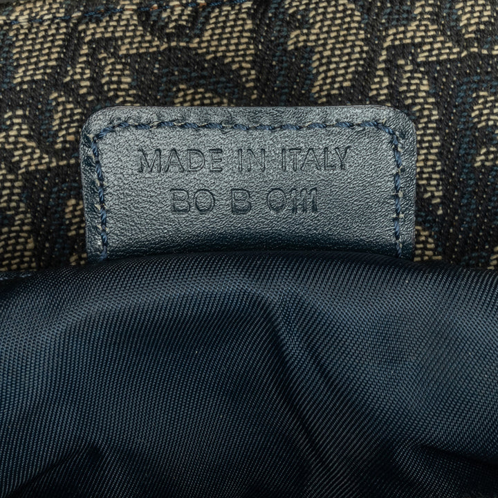 Diorissimo Trotter Canvas Tote Blue - Gaby Paris