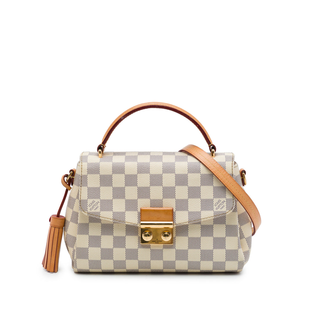 Croisette Damier Azur Blanc