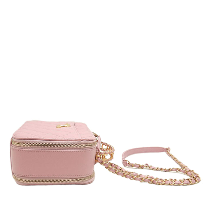 Chanel Small Matelassé Caviar Pick Me Up Vanity
