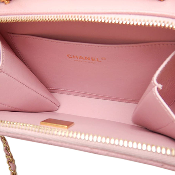 Chanel Small Matelassé Caviar Pick Me Up Vanity