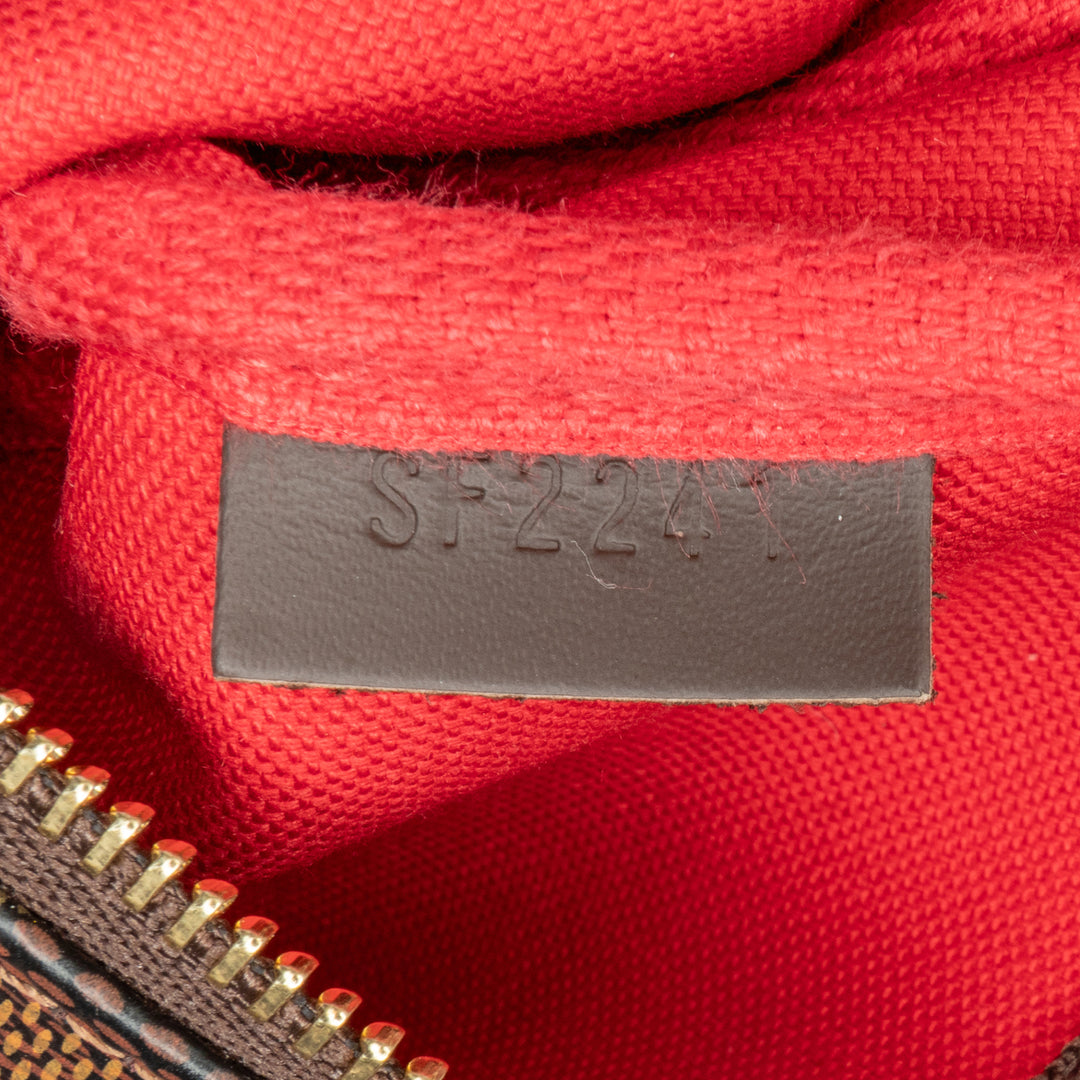 Damier Ebene Mini Pochette Accessoires Brown - Gaby Paris