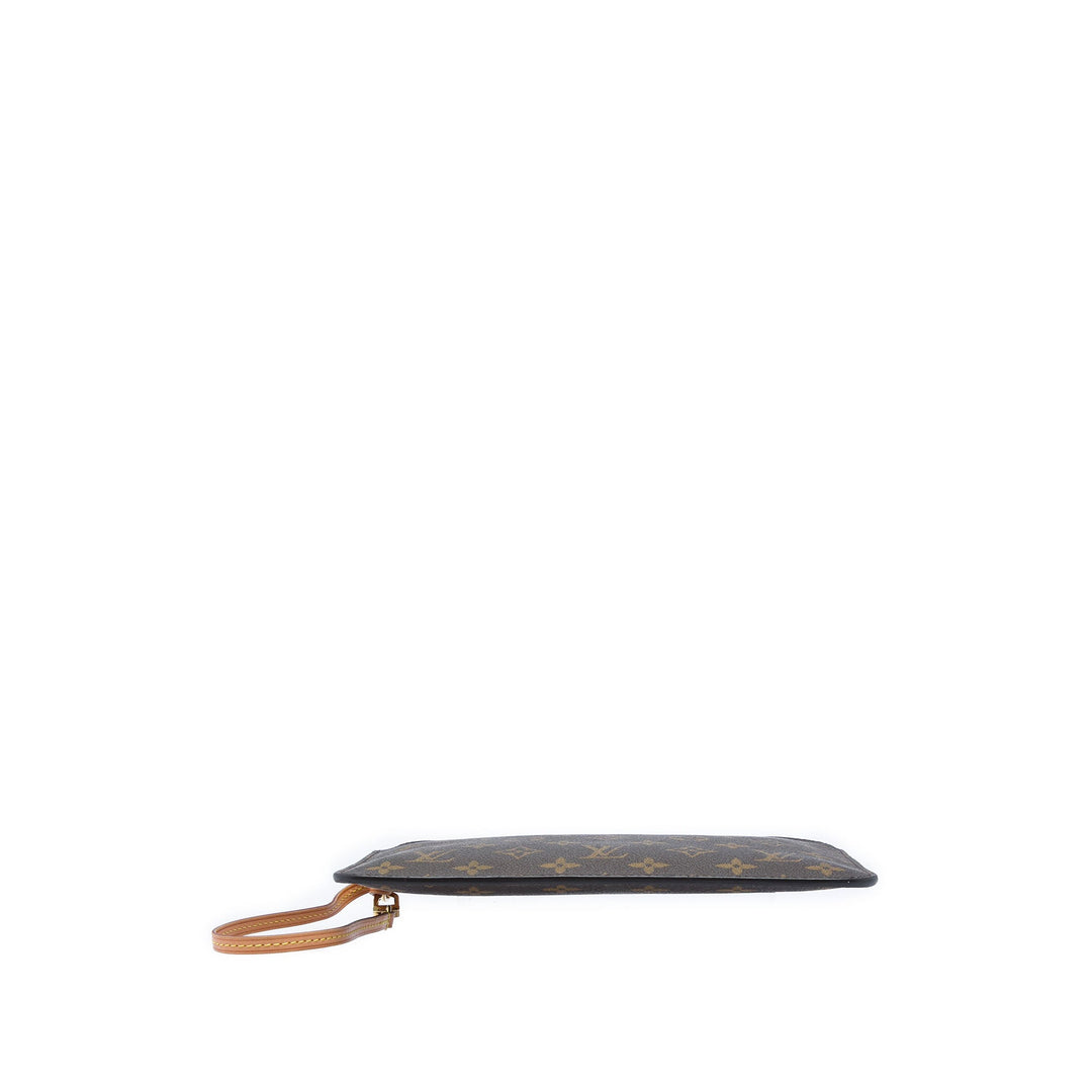 Louis Vuitton Pochette Neverfull Monogram MM Marron – vue 3 – GABY PARIS