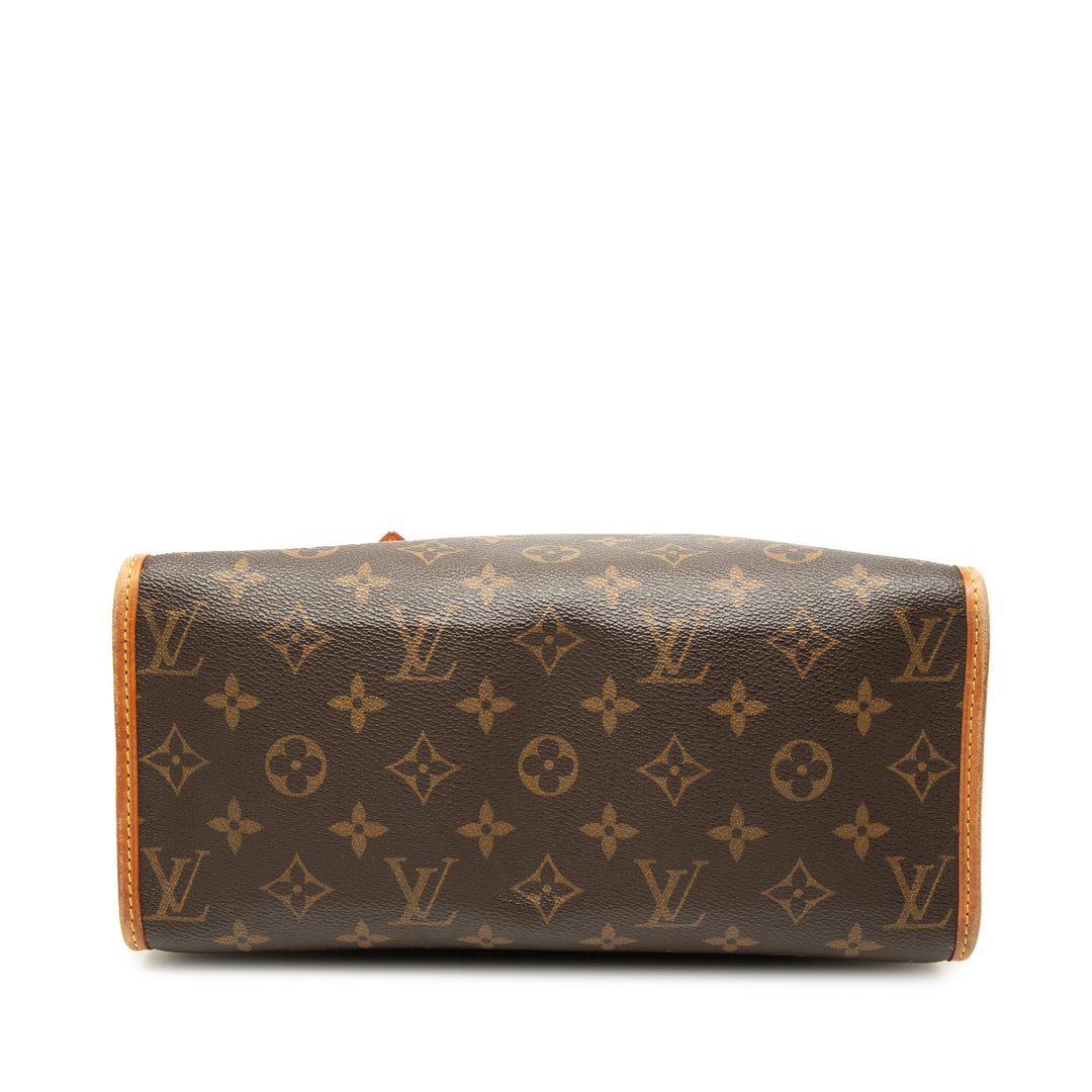 Louis Vuitton Sac porté épaule Popincourt Haut Monogram Marron – vue 3 – GABY PARIS