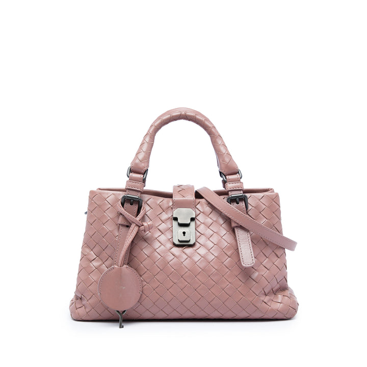 Bottega Veneta Mini Nappa Intrecciato Roma Sac