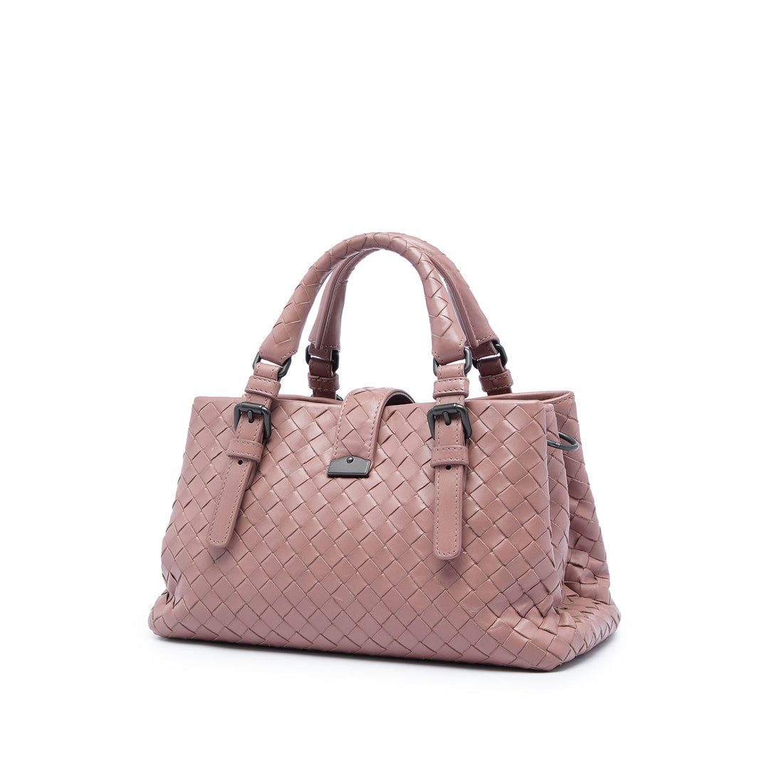 Bottega Veneta Mini Nappa Intrecciato Roma Sac