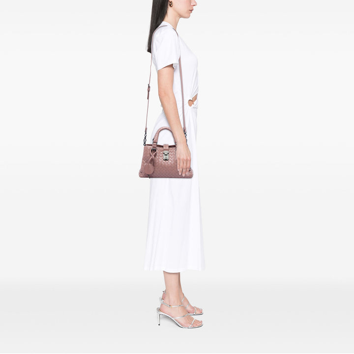 Bottega Veneta Mini Nappa Intrecciato Roma Sac