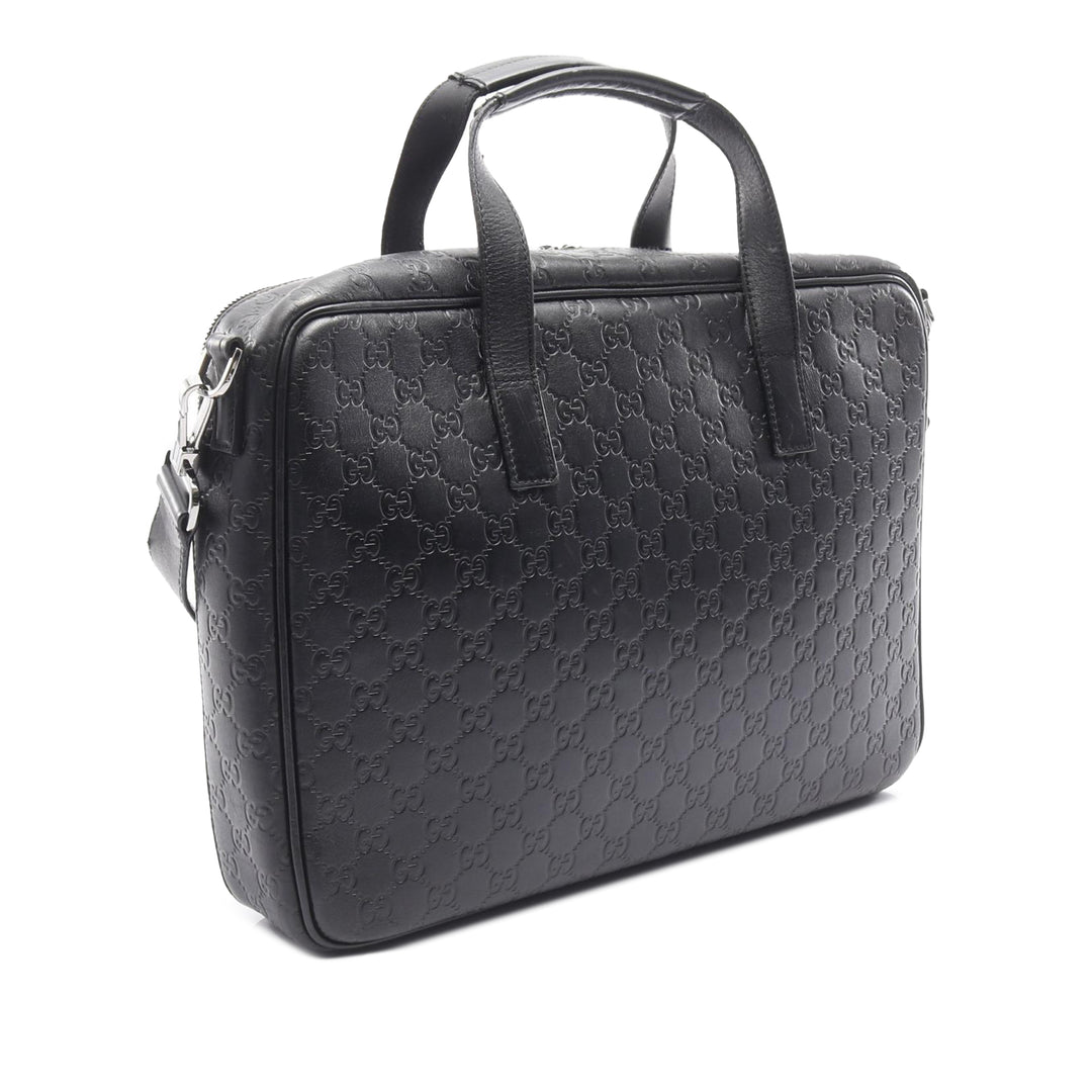 Guccissima Business Bag Black - Gaby Paris