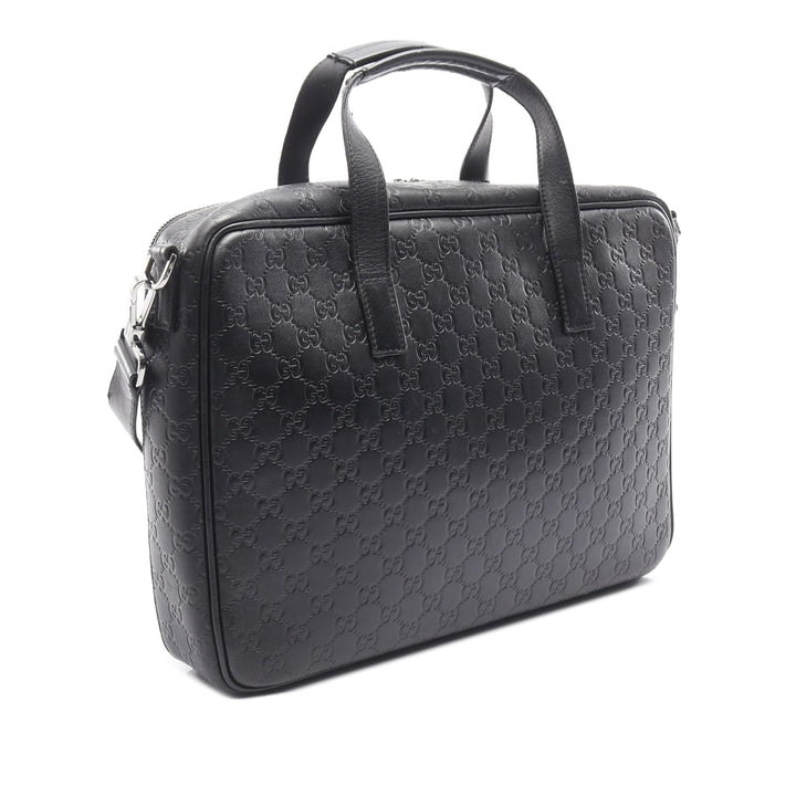 Guccissima Business Bag Black - Gaby Paris