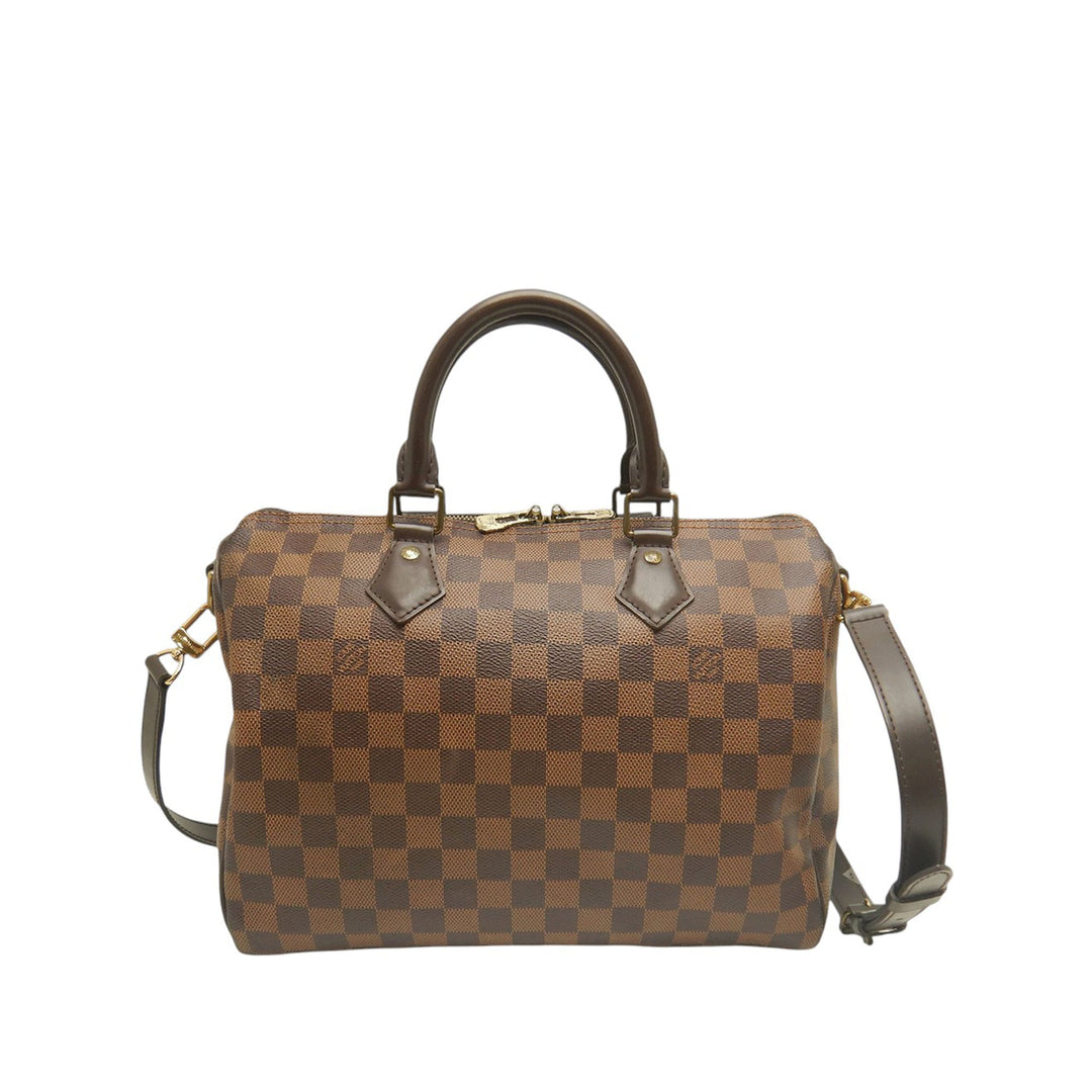 Speedy Bandouliere 30 Damier Ébène Marron