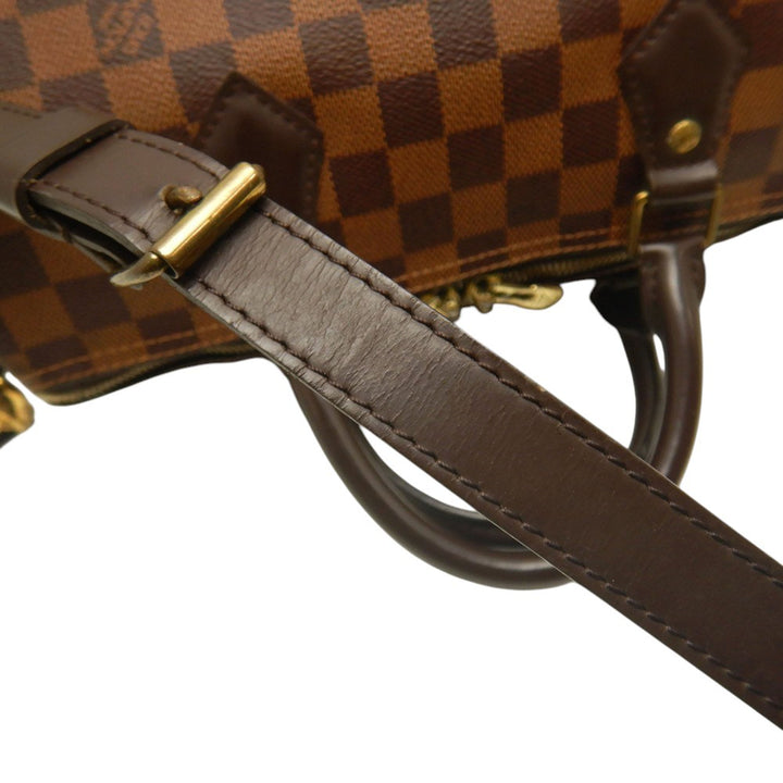 Speedy Bandouliere 30 Damier Ébène Marron