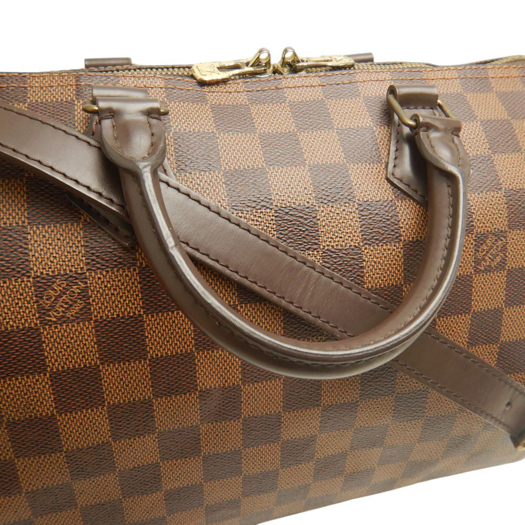Speedy Bandouliere 30 Damier Ébène Marron