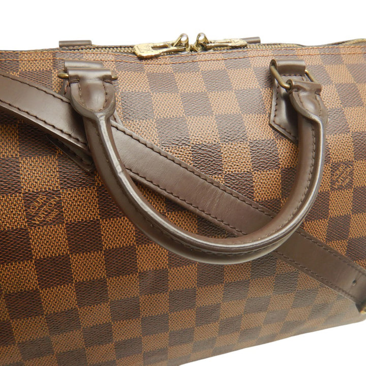 Speedy Bandouliere 30 Damier Ébène Marron
