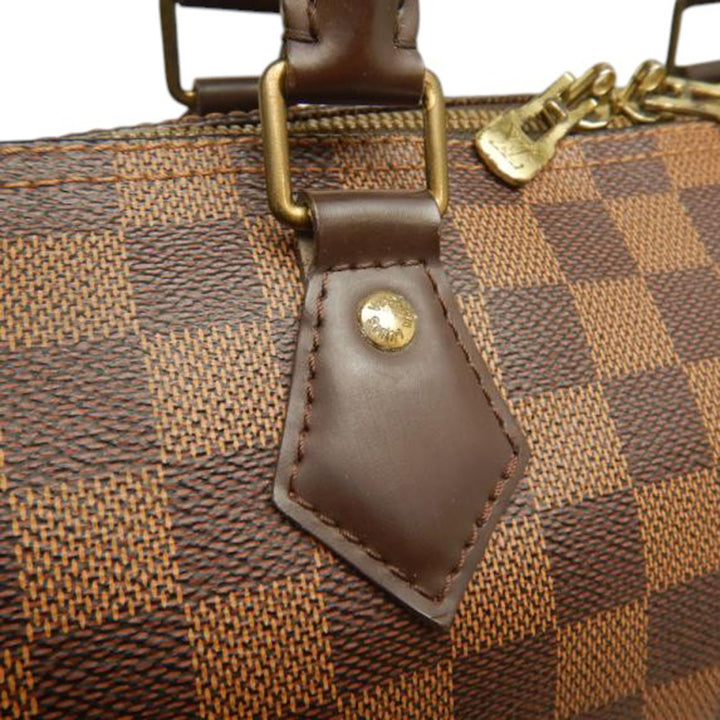 Speedy Bandouliere 30 Damier Ébène Marron