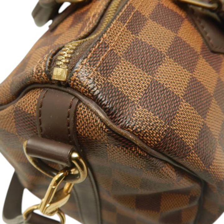 Speedy Bandouliere 30 Damier Ébène Marron