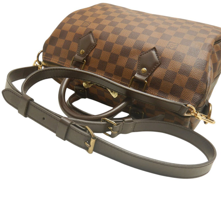Speedy Bandouliere 30 Damier Ébène Marron