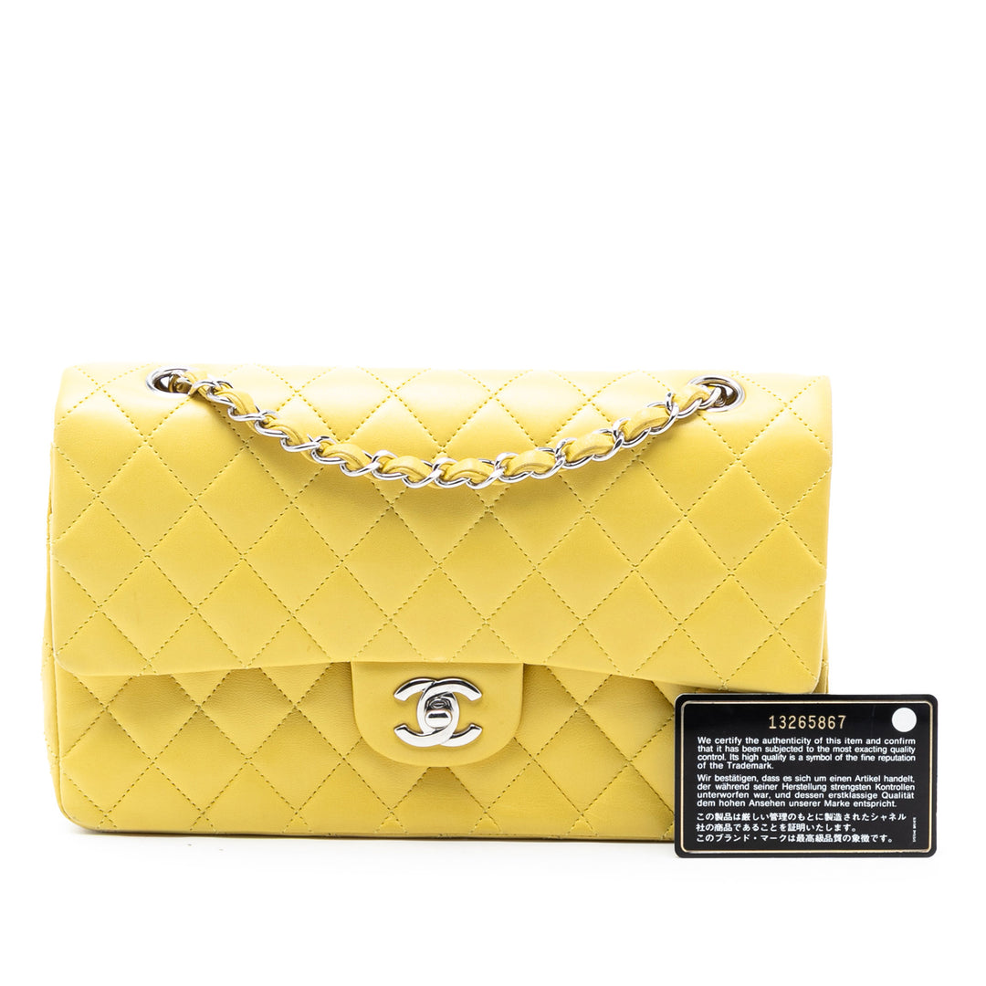 Chanel Medium Classic Cuir d’agneau Double rabat – GABY PARIS Authentique