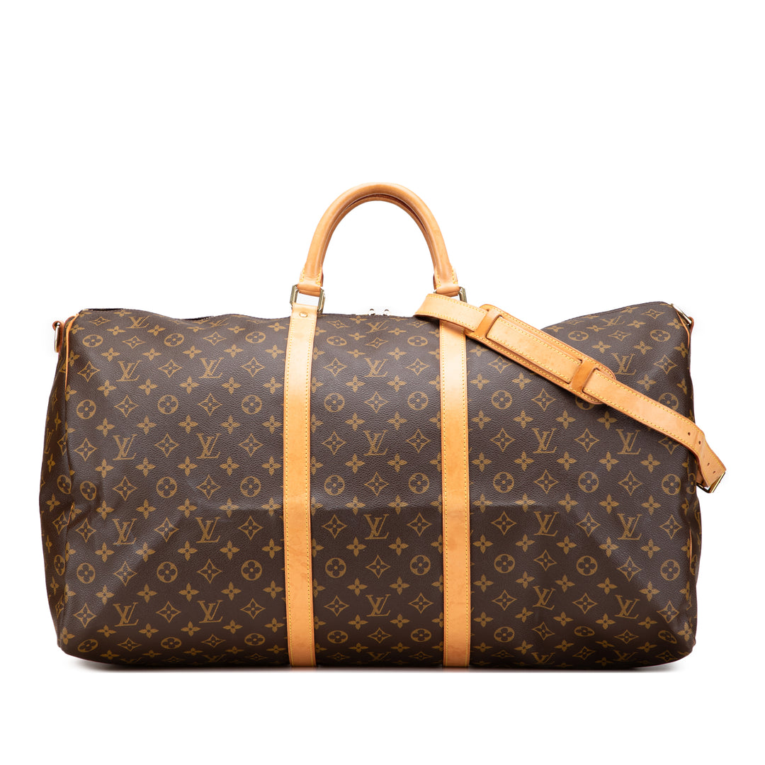 Monogram Keepall Bandouliere 60 Brown - Gaby Paris
